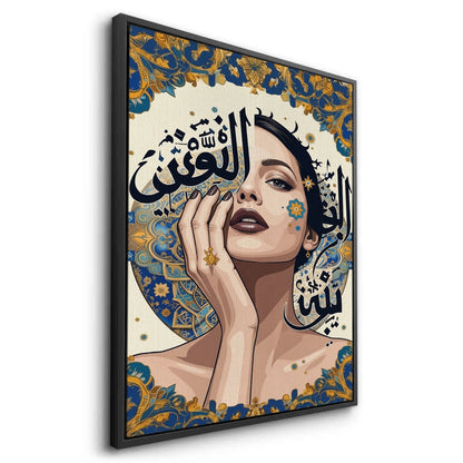 Neo-Arabesque Beauty - Canvas