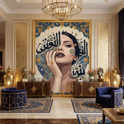 Neo-Arabesque Beauty - Canvas