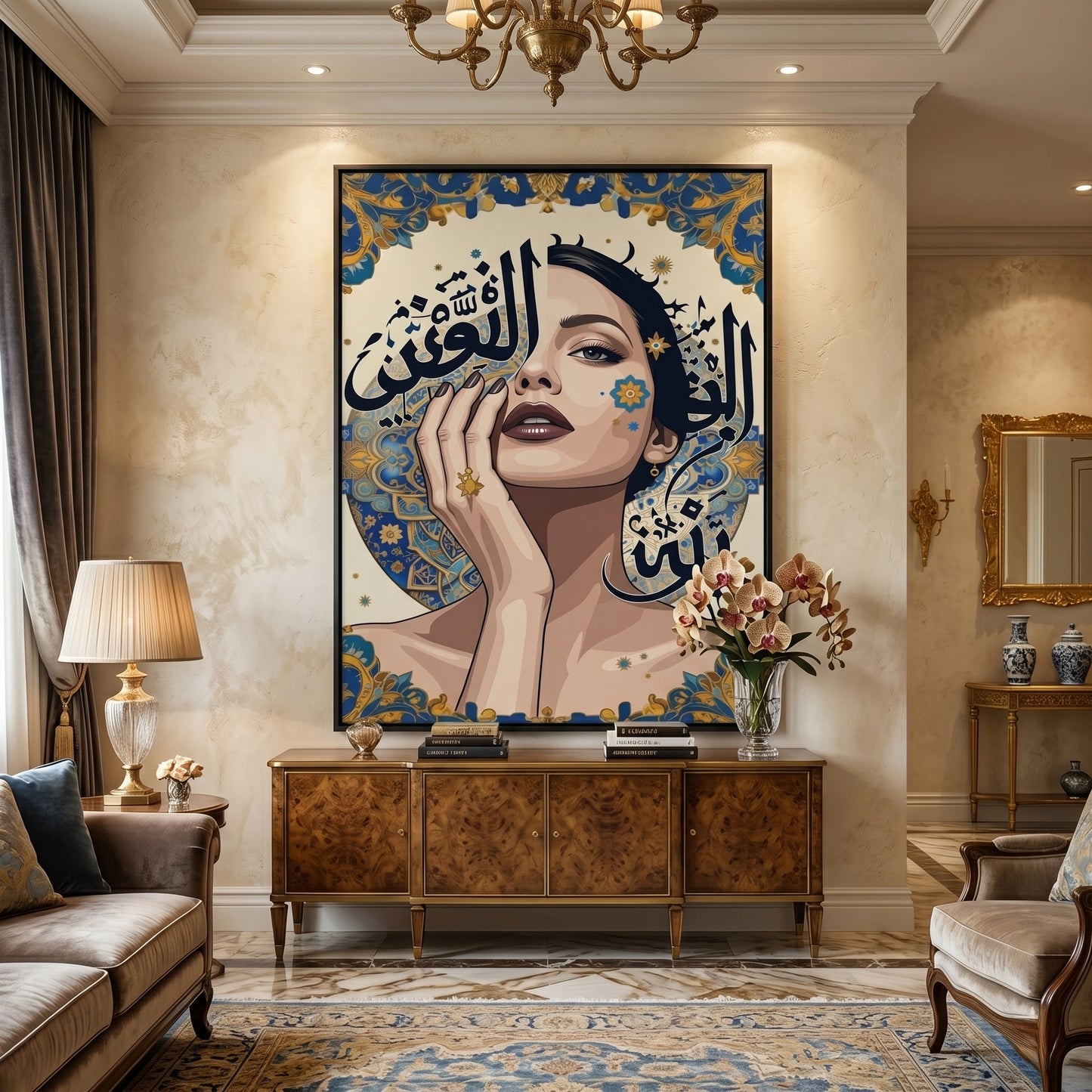 2Neo-Arabesque Beauty - Canvas