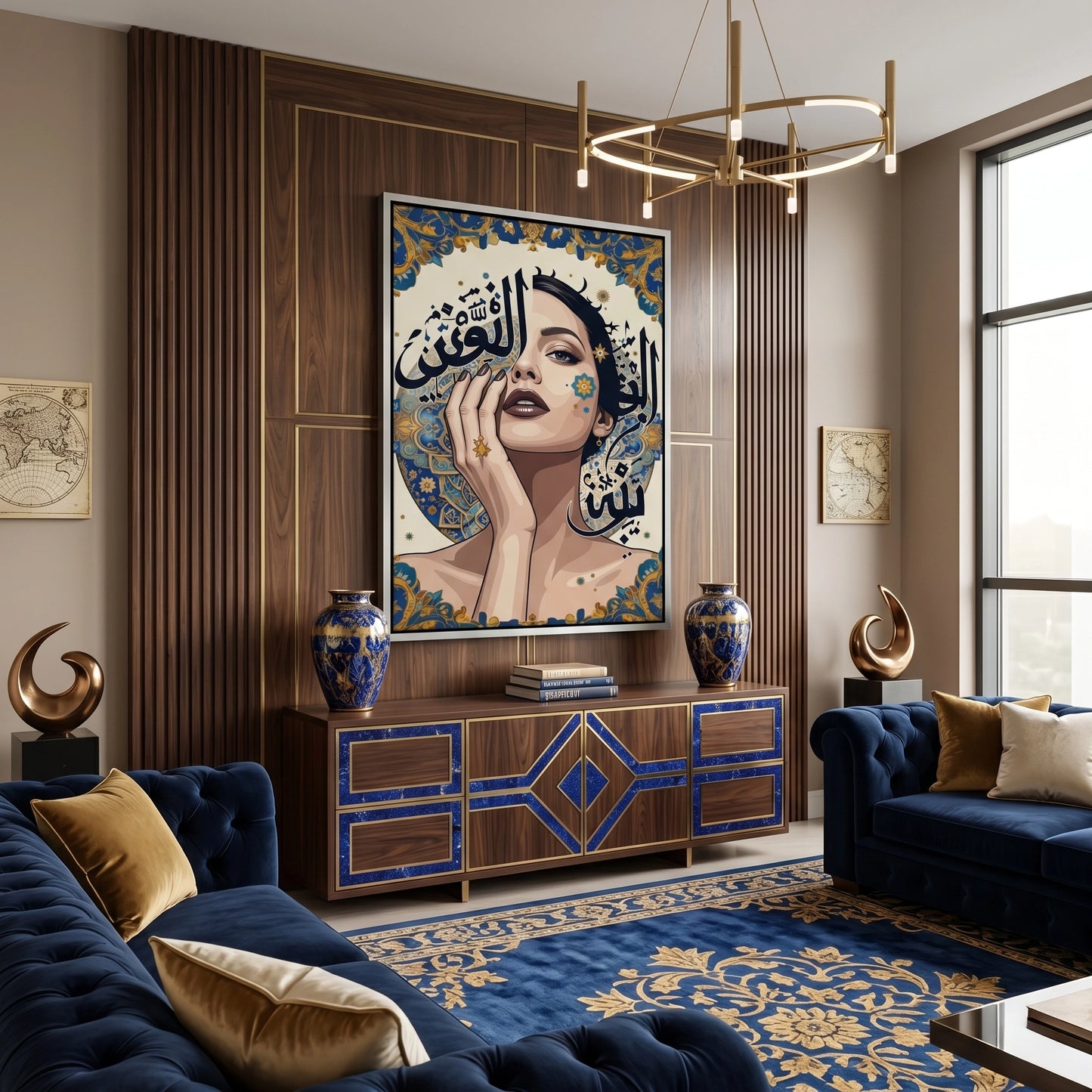 2Neo-Arabesque Beauty - Canvas