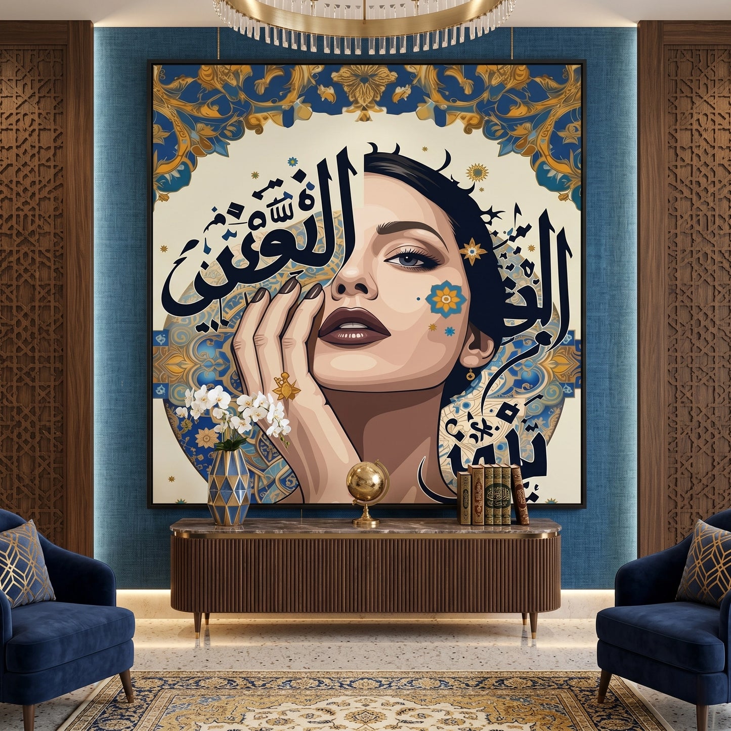 2Neo-Arabesque Beauty - Fine Art