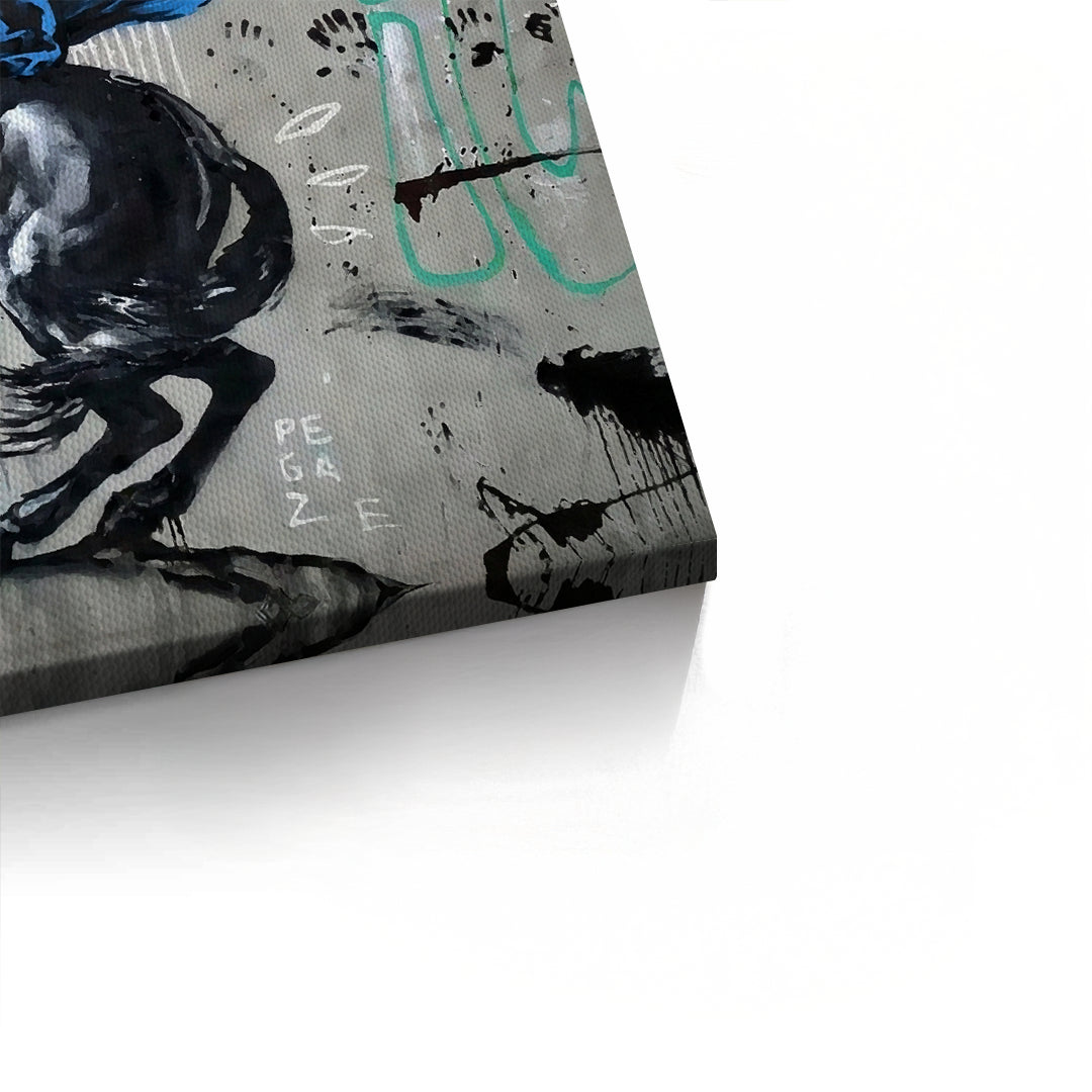 2Neo-Expressionist Napoleon - Canvas