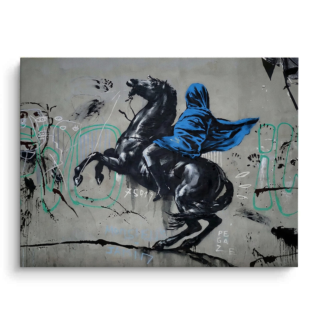 2Neo-Expressionist Napoleon - Canvas