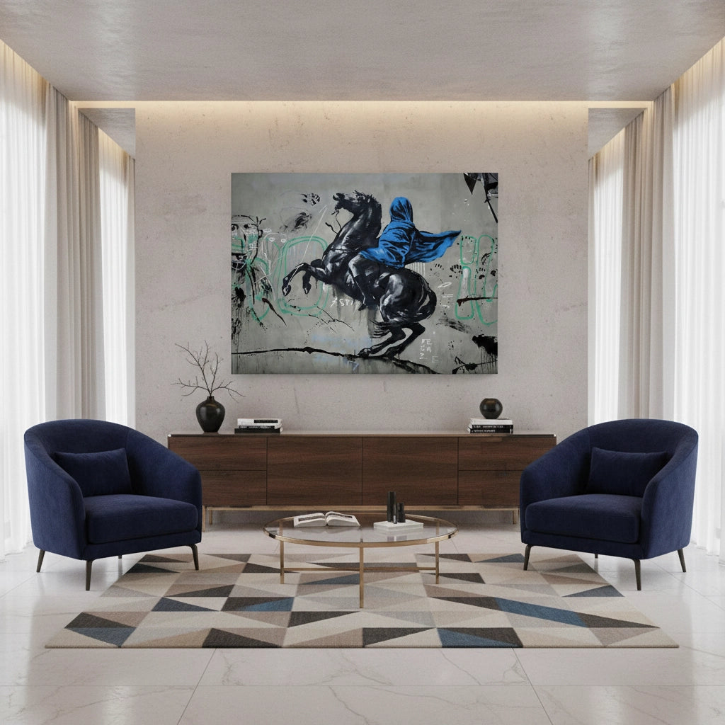 2Neo-Expressionist Napoleon - Canvas