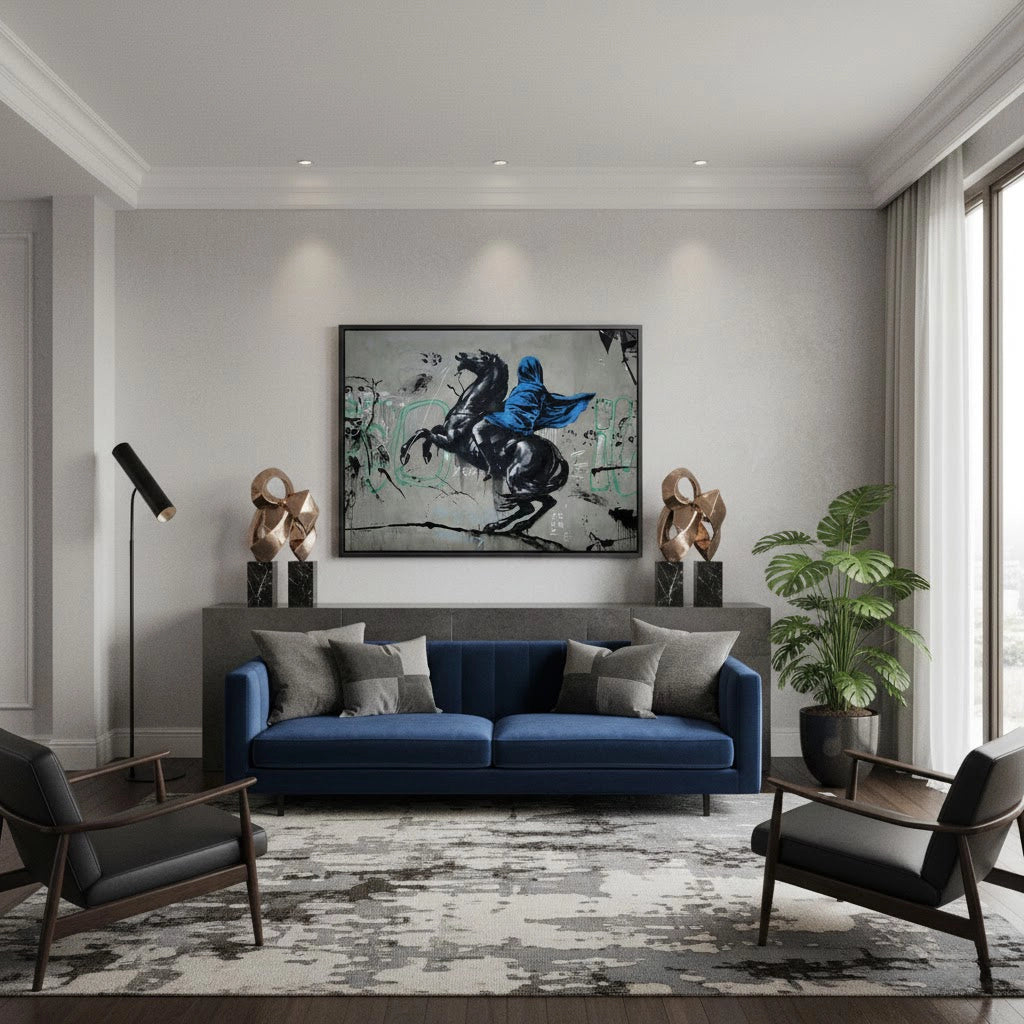 2Neo-Expressionist Napoleon - Canvas