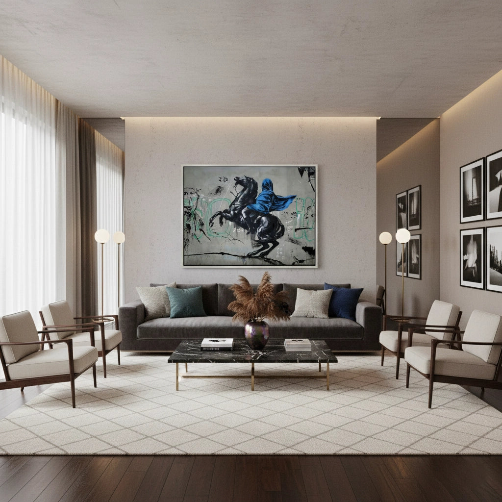 2Neo-Expressionist Napoleon - Canvas