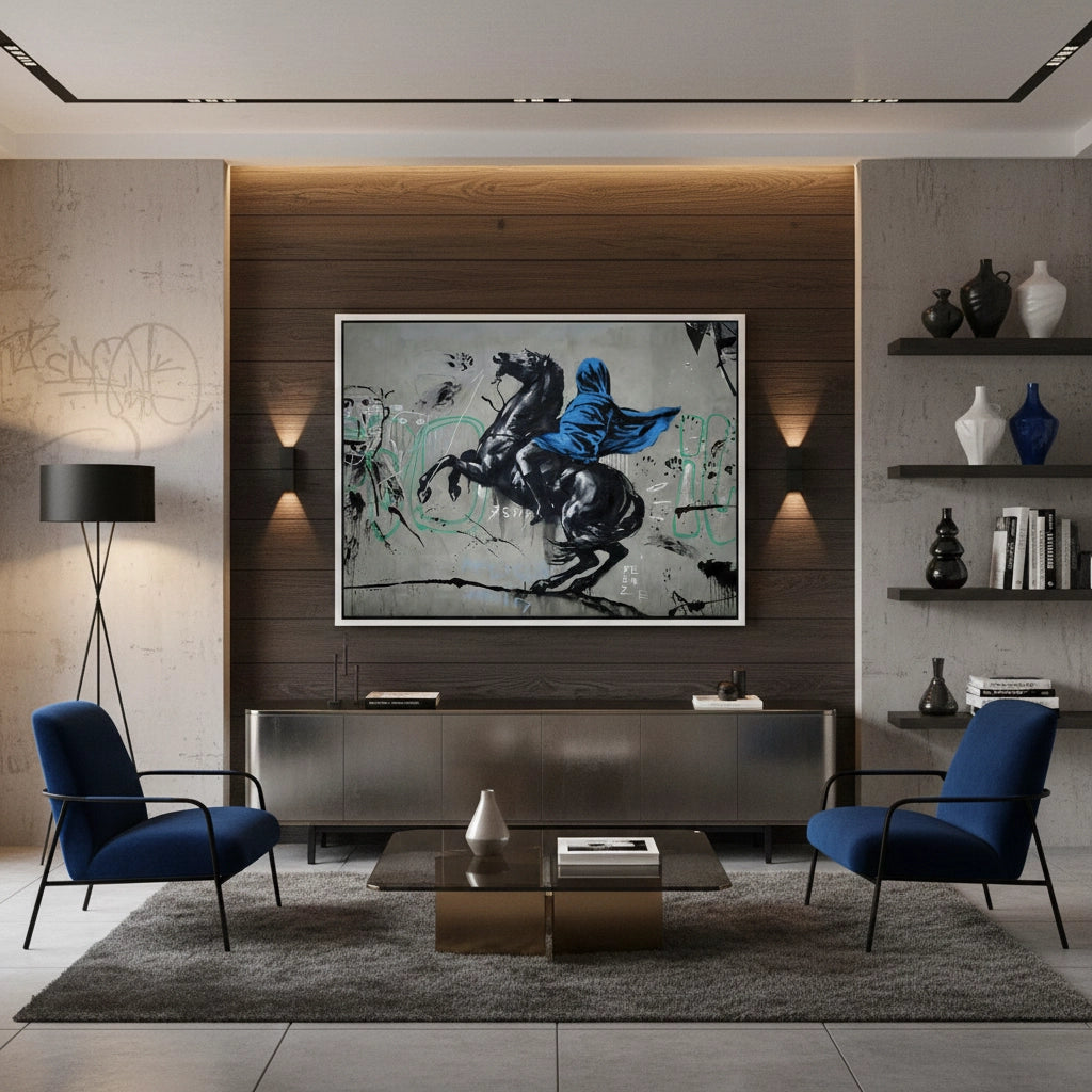 2Neo-Expressionist Napoleon - Canvas