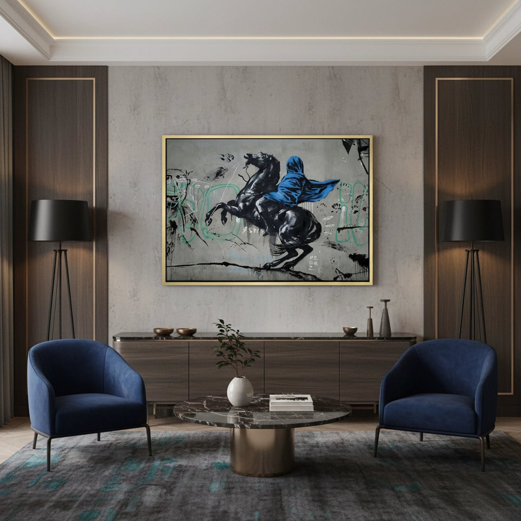 2Neo-Expressionist Napoleon - Canvas