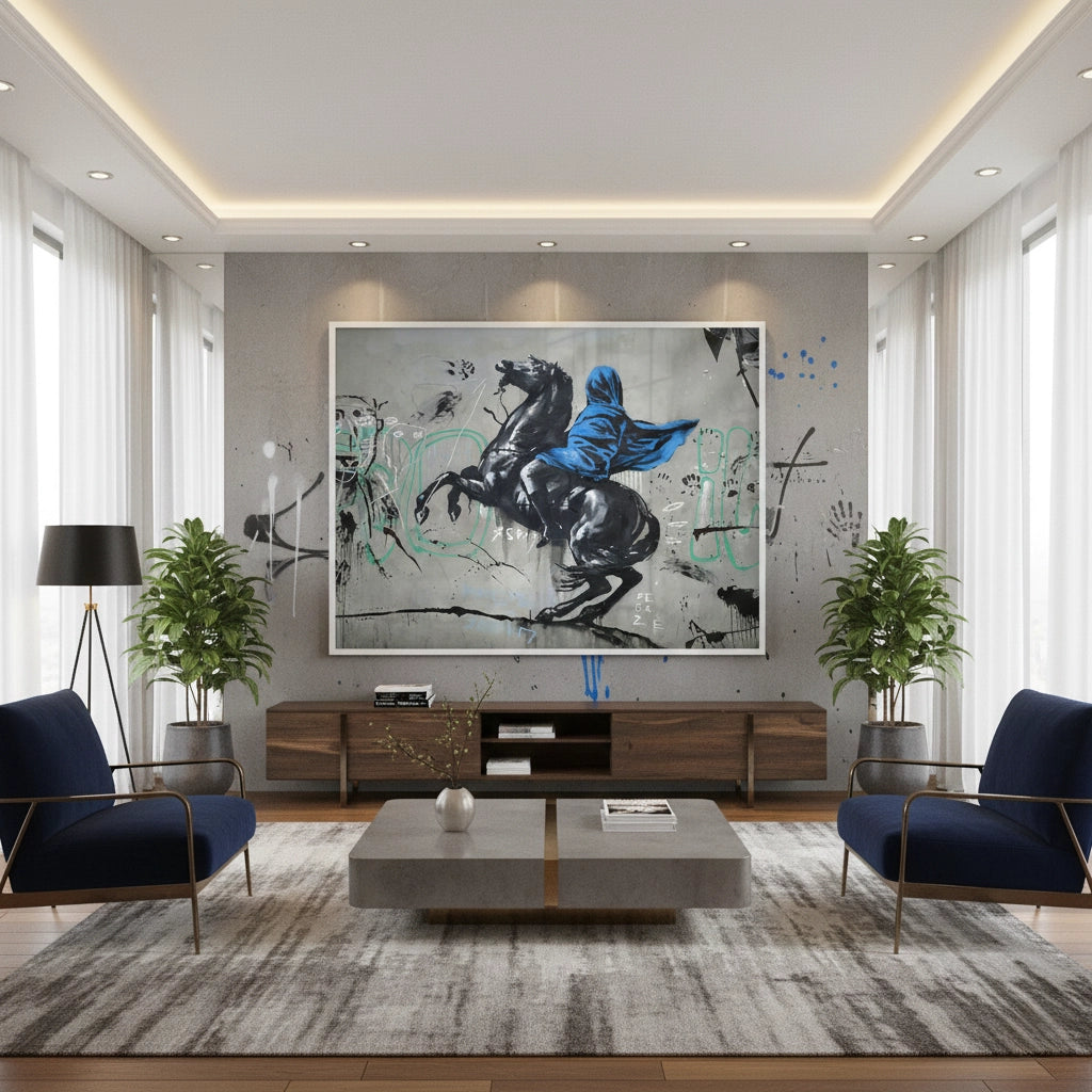 Neo-Expressionist Napoleon - Fine Art
