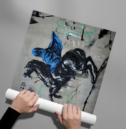 Neo-Expressionist Napoleon - Poster