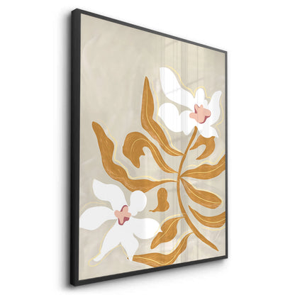 Neutral Earth Tone Floral - Fine Art