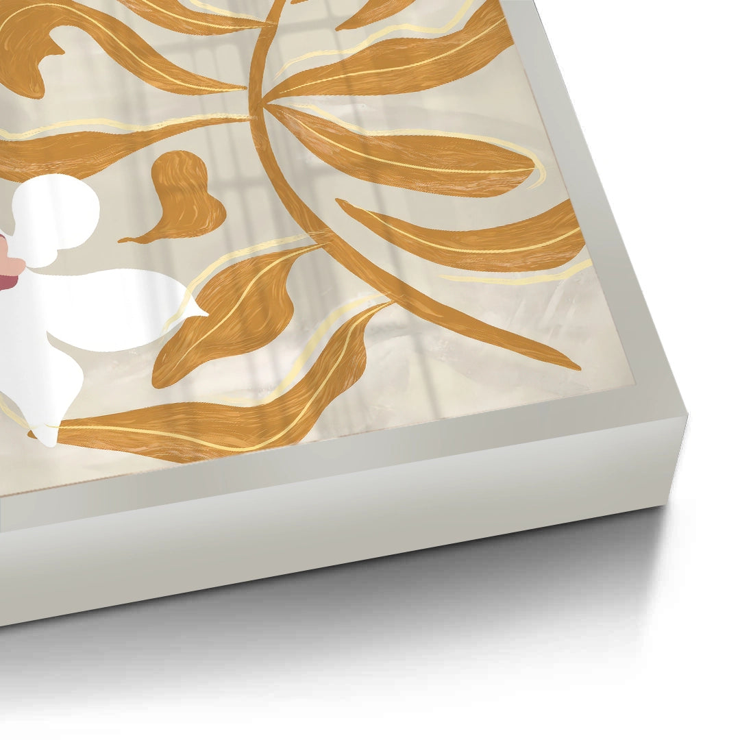 2Neutral Earth Tone Floral - Fine Art