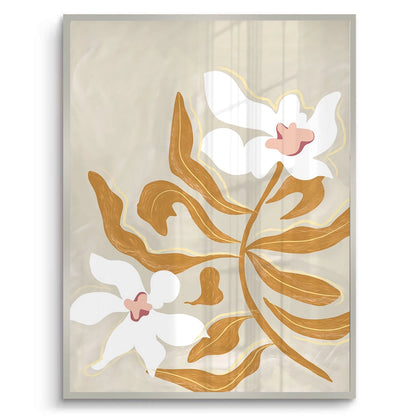 Neutral Earth Tone Floral - Fine Art