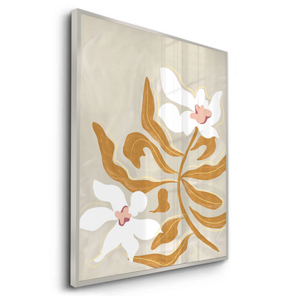 Neutral Earth Tone Floral - Fine Art