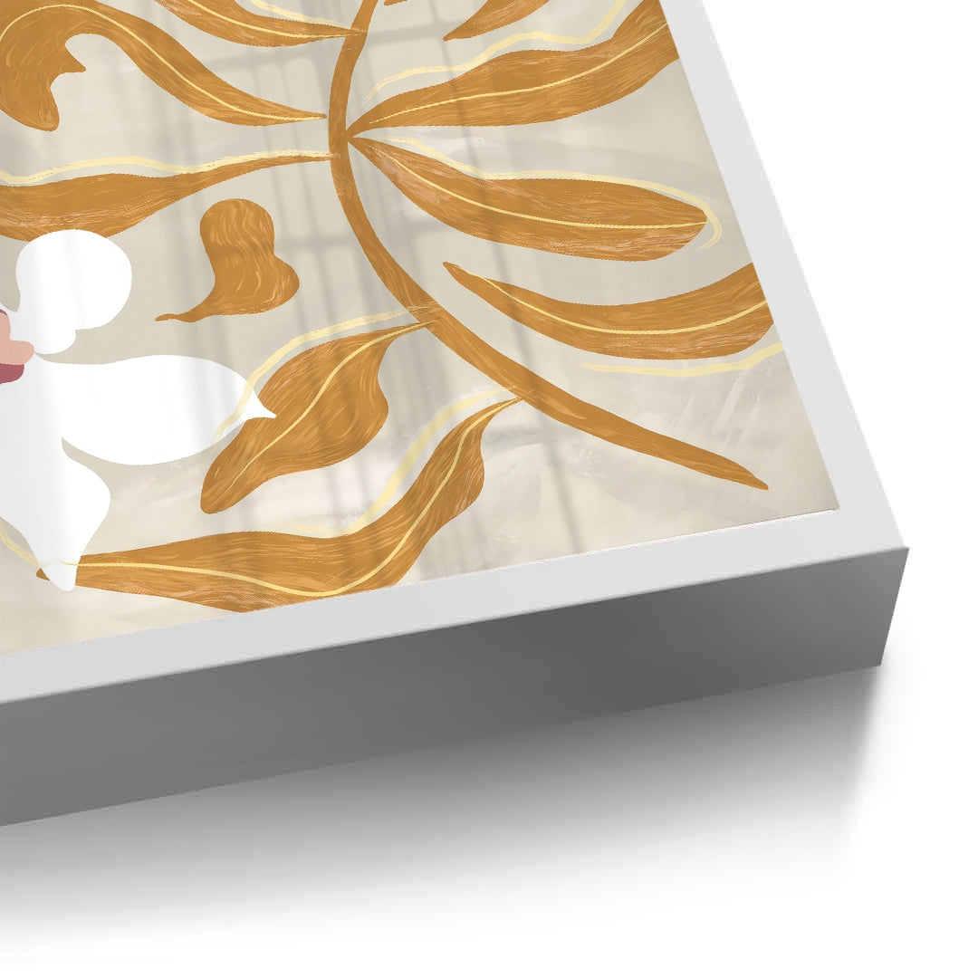 2Neutral Earth Tone Floral - Fine Art