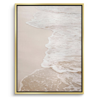 Neutral Ocean Foam  - Canvas