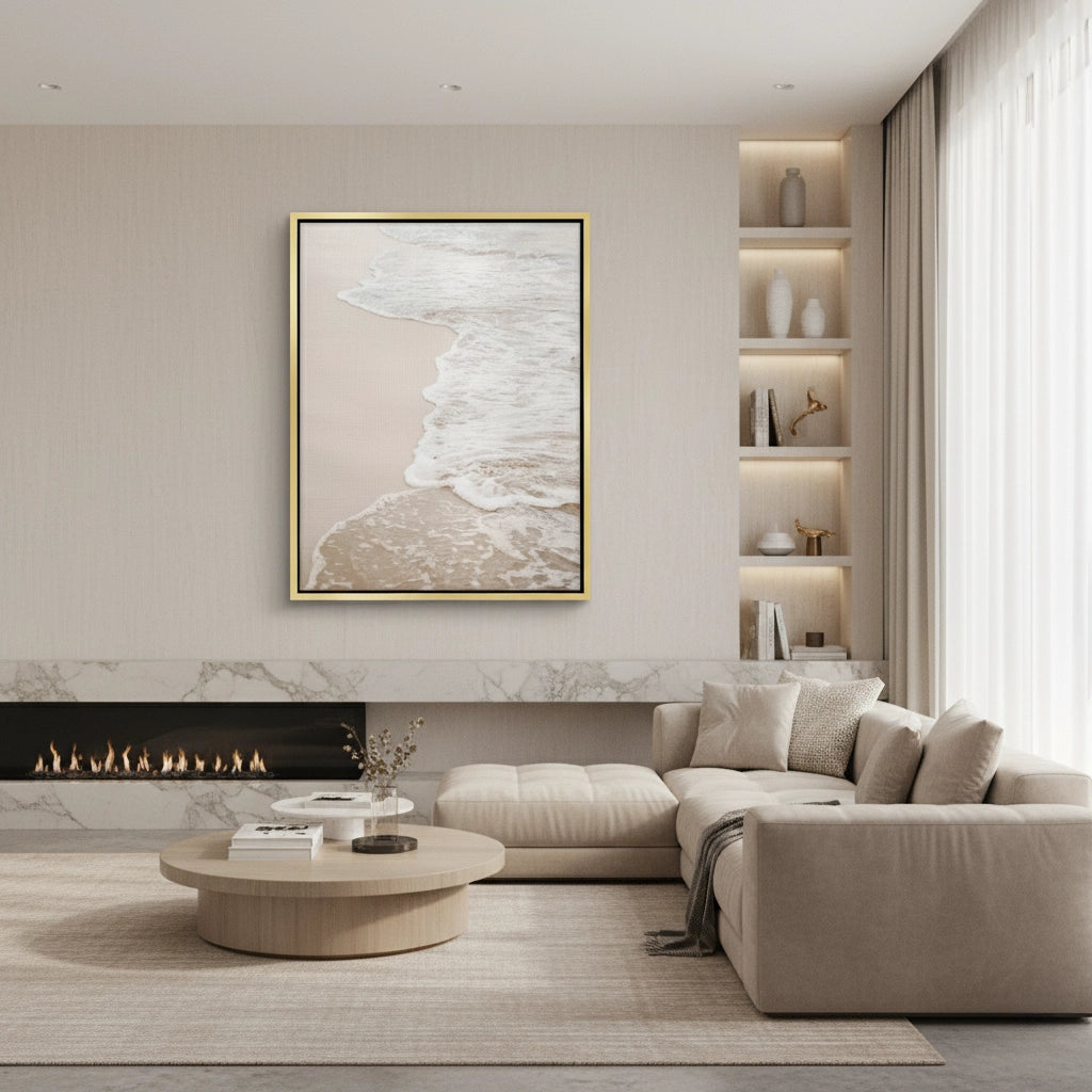 2Neutral Ocean Foam  - Canvas