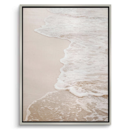 Neutral Ocean Foam  - Canvas
