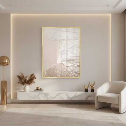 Neutral Ocean Foam - Fine Art