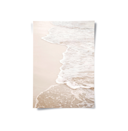 Neutral Ocean Foam - Poster