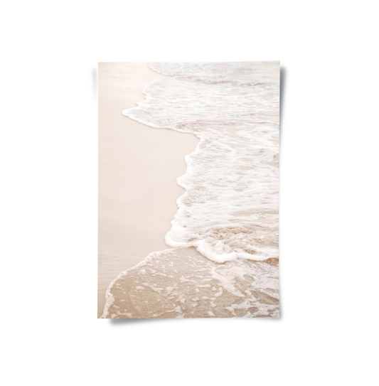 Neutral Ocean Foam - Poster
