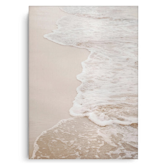 Neutral Ocean Foam  - Canvas