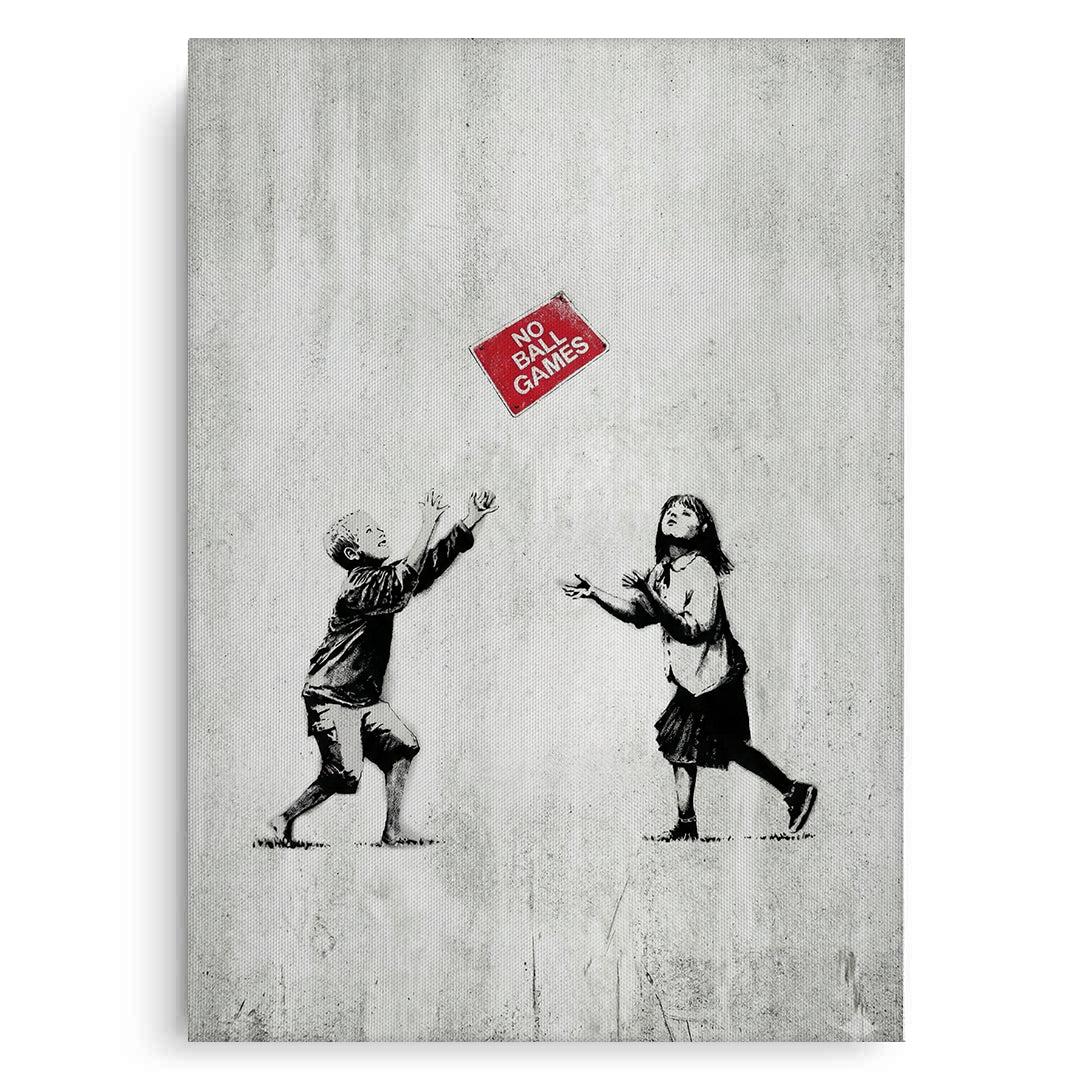 2No Ball Games - Canvas