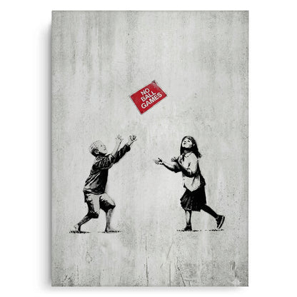 No Ball Games - Canvas