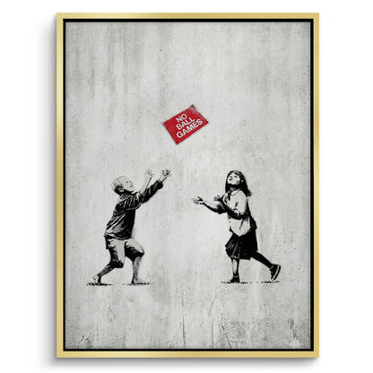 No Ball Games - Canvas