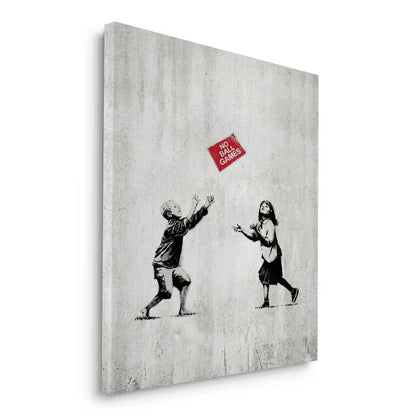 No Ball Games - Canvas