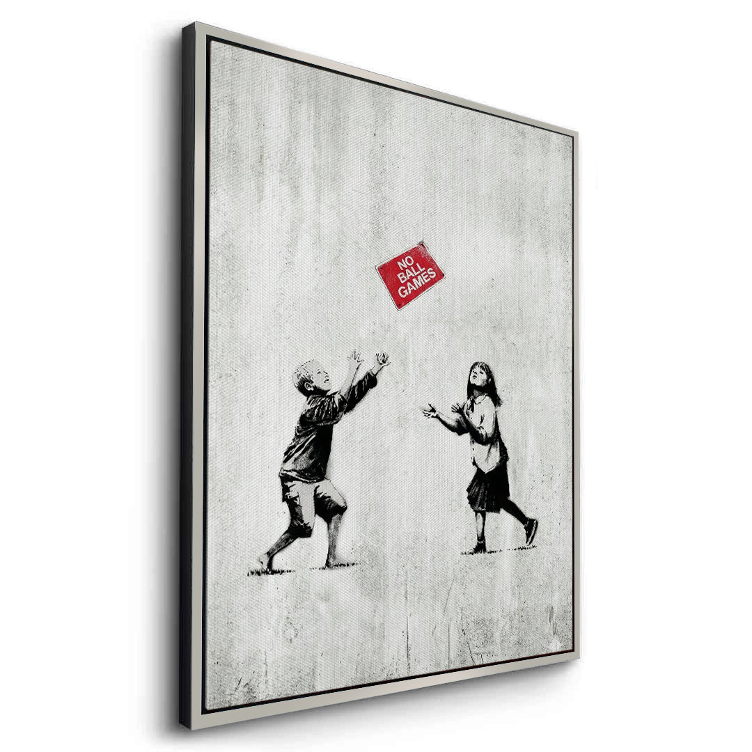 2No Ball Games - Canvas