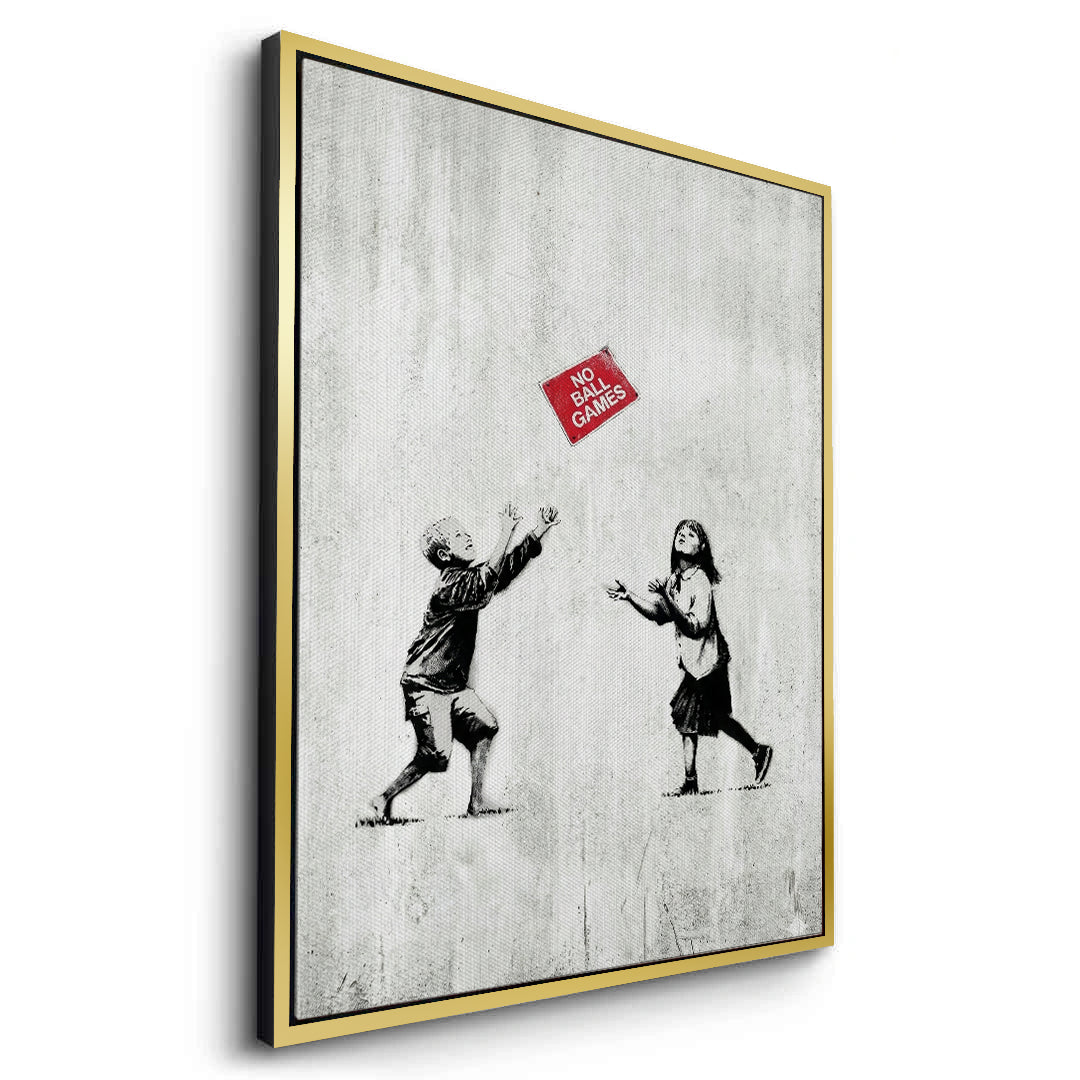 2No Ball Games - Canvas