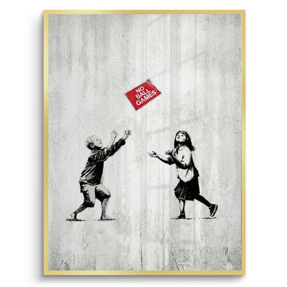 No Ball Games - Fine Art