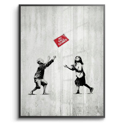 No Ball Games - Fine Art
