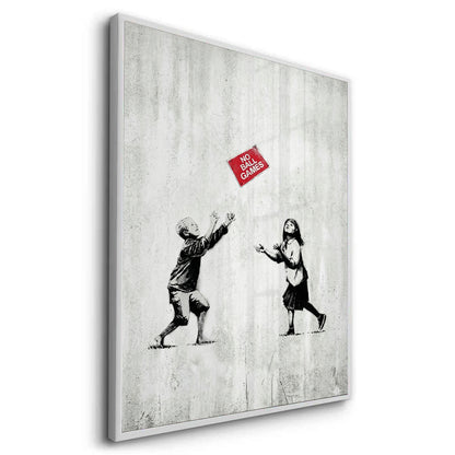 No Ball Games - Fine Art