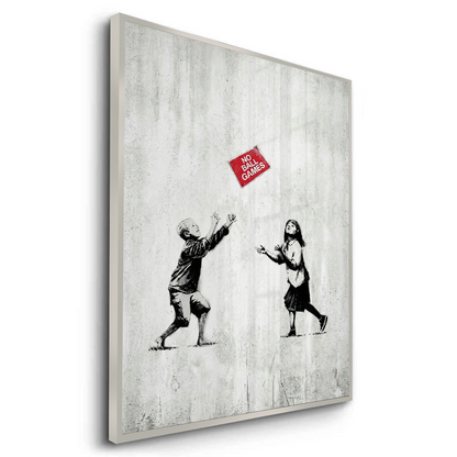 No Ball Games - Fine Art