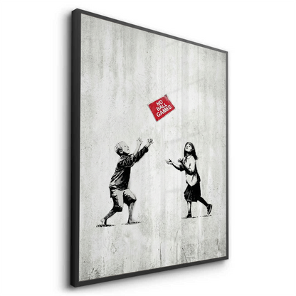 No Ball Games - Fine Art