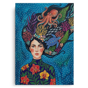 Ocean Goddess Marine Life - Canvas