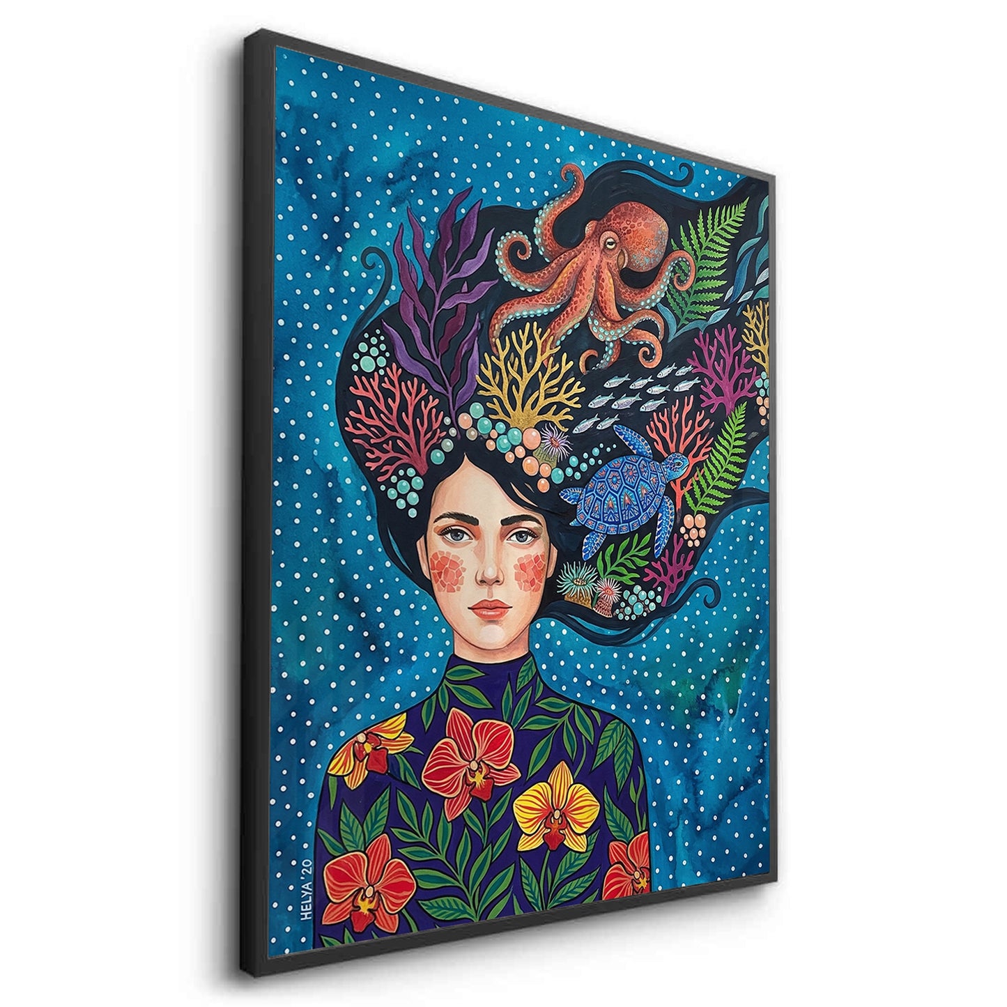 2Ocean Goddess Marine Life - Fine Art