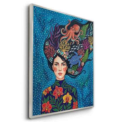 Ocean Goddess Marine Life - Fine Art
