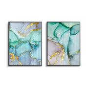 Ocean Jasper Set of 2 - Fine Art - Jasmineart.ae