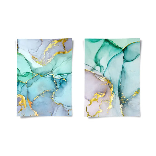 Ocean Jasper Set of 2 - Poster