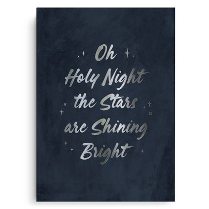 Oh Holy Night - Canvas