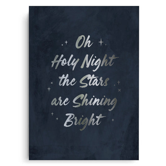 Oh Holy Night - Canvas
