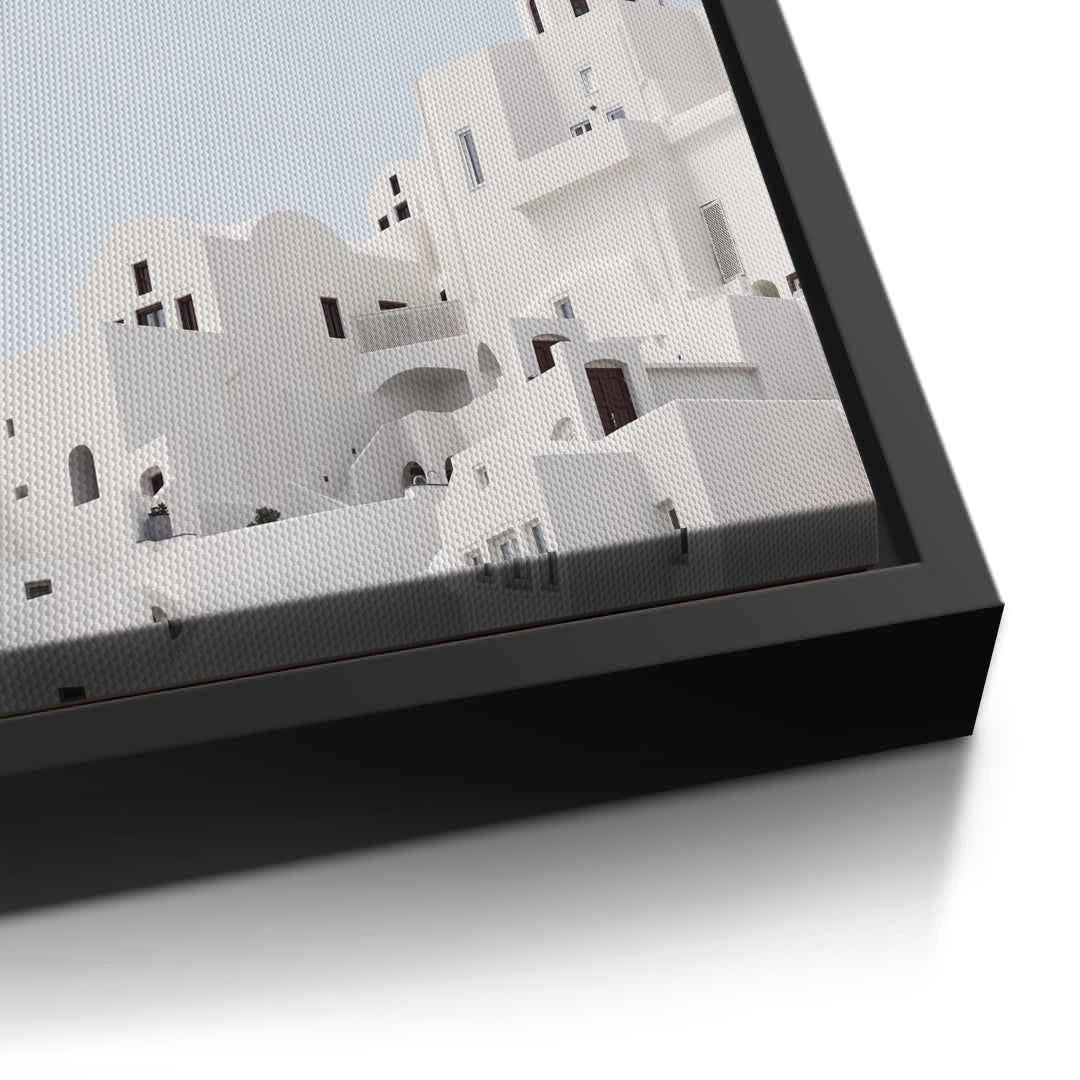 2Oia Santorini White Houses - Canvas