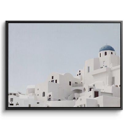 Oia Santorini White Houses - Canvas