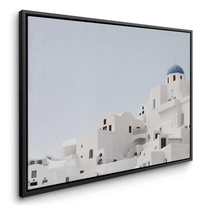 Oia Santorini White Houses - Canvas