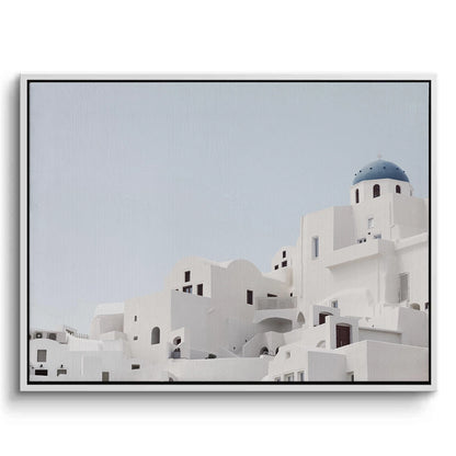 Oia Santorini White Houses - Canvas