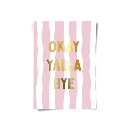 Okay Yalla Bye - Poster