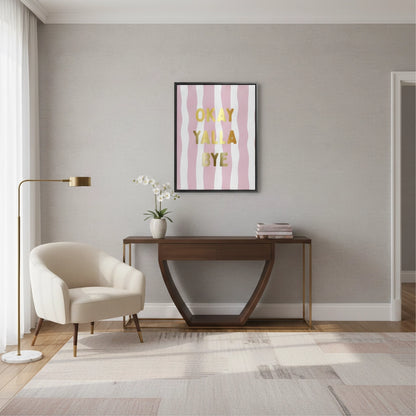 Okay Yalla Bye - Canvas